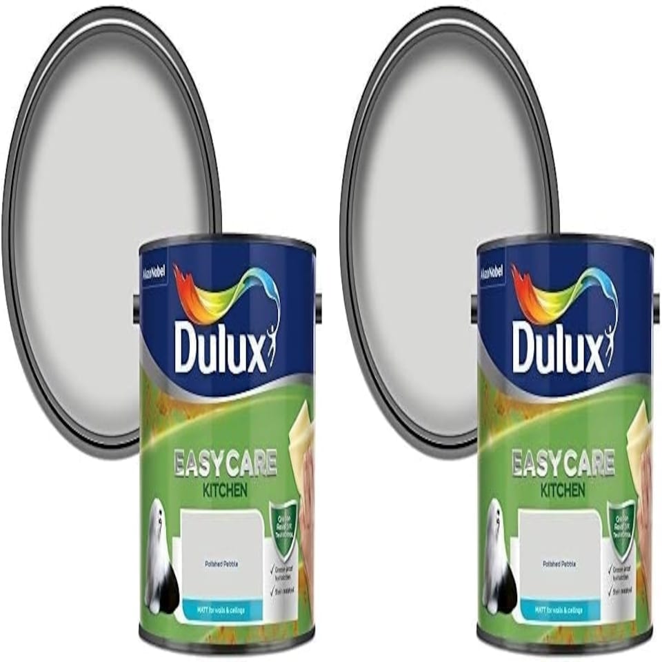 image 1 of Dulux Easycare Kitchen Matt 2.5L Polished Pebble