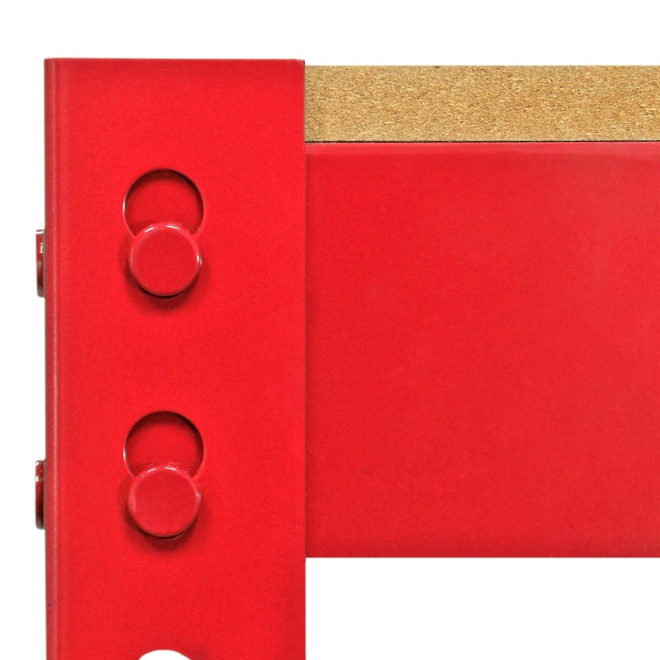 image 1 of Q-RAX Red Workbench 100cm Red