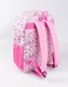 image 2 of Hello Kitty Girls Pink Backpack | Zip-Up School Rucksack with Character Print | Cartoon Streetwear Bag for Kids | Durable Daily Use & Travel Bag | Hello Kitty Merch | Pink | Pink