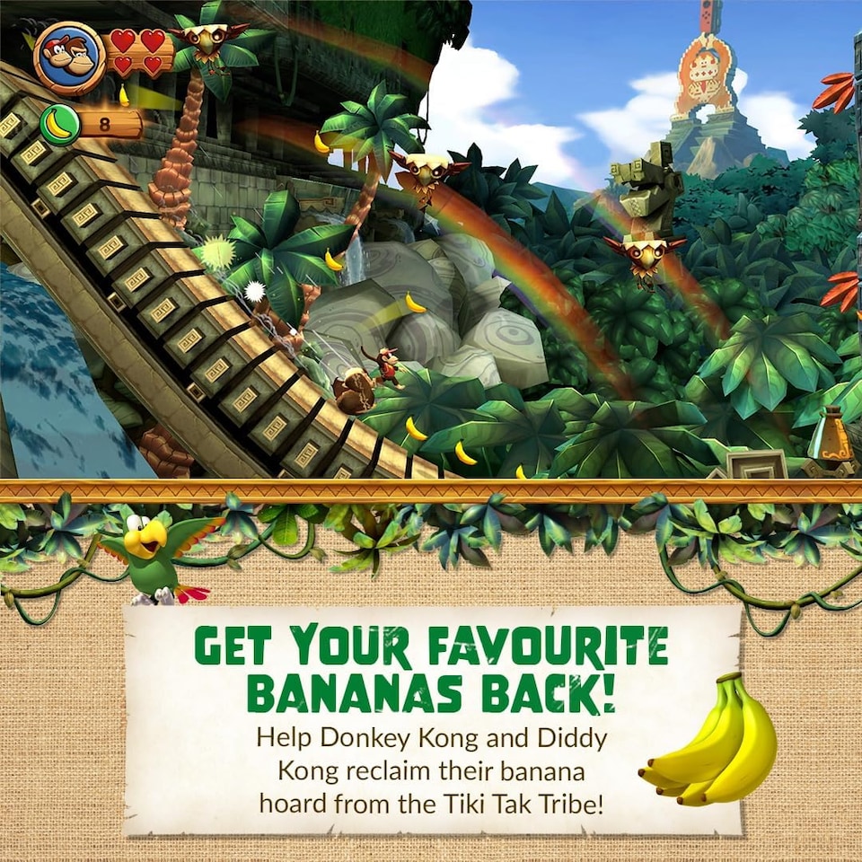 image 1 of Donkey Kong Country Returns HD Nintendo Switch