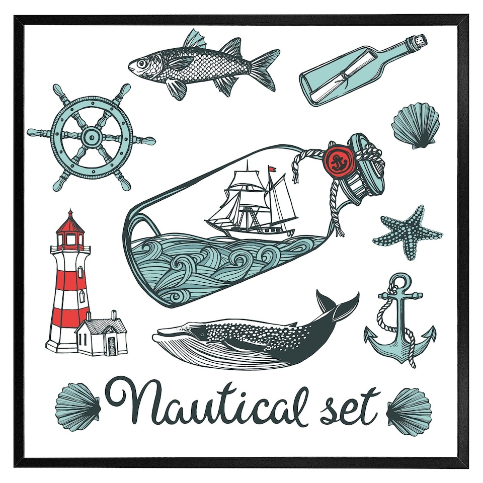 image 1 of Nauticle items (Picture Frame) Black | XS