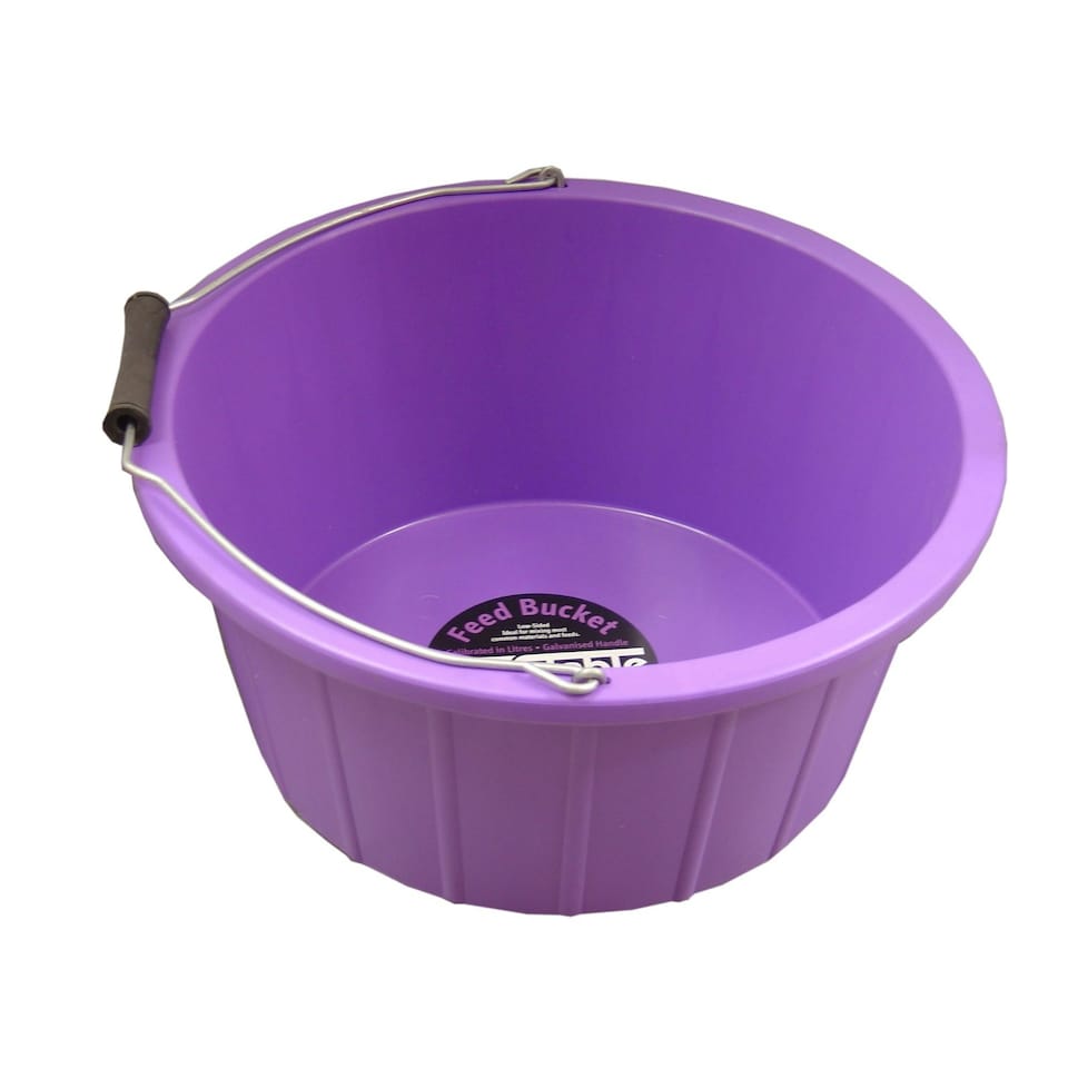ProStable Feed Bucket - Purple - 3 Gallons