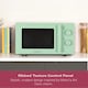 image 10 of Hamilton Beach Miami Manual 800W Microwave - Mojito Mint