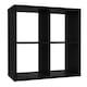 image 1 of Mauro 2x2 Storage Unit in Matt Black
