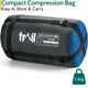 image 5 of Mummy Sleeping Bag - Blue