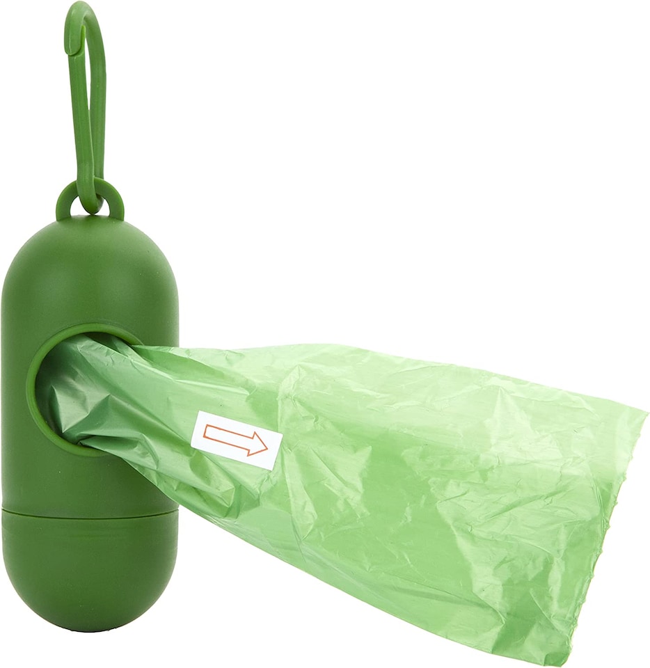 image 1 of PMS Clip-On Dog Waste Bags with Dispenser