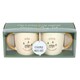 image 2 of Something Different Camping King And Queen 400ml Mug (Pack of 2) - Beige/Yellow - One Size