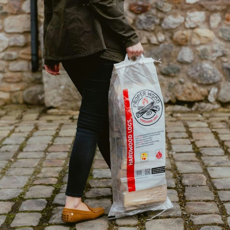 image 1 of Proper Wood South African Eucalyptus Hardwood Logs - 3 Bags