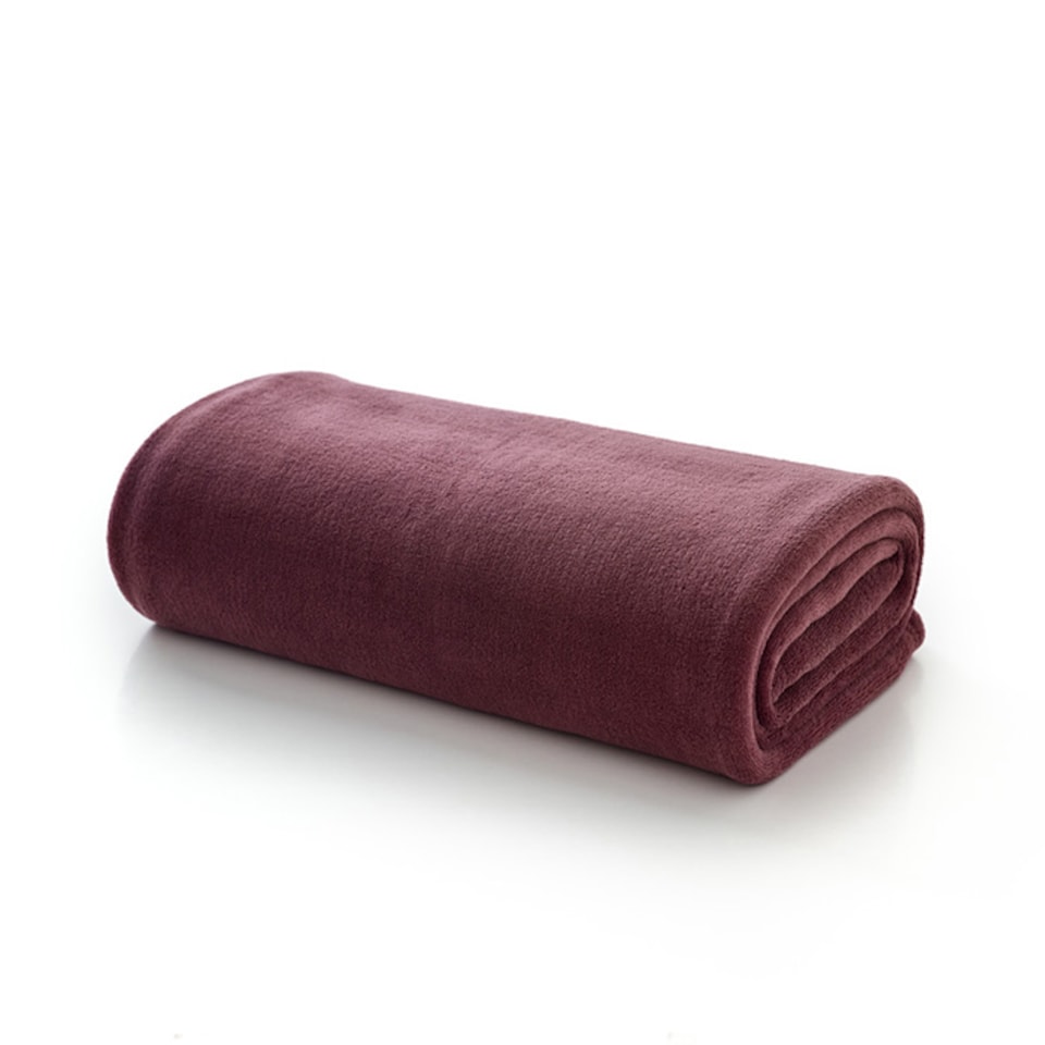 image 1 of Snuggle Touch Supersoft Fleece Throw Blanket