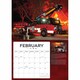 image 2 of Fire Trucks In Action Deluxe Calendar 2026, Deluxe Calendars, Month To View, Transport, Gift