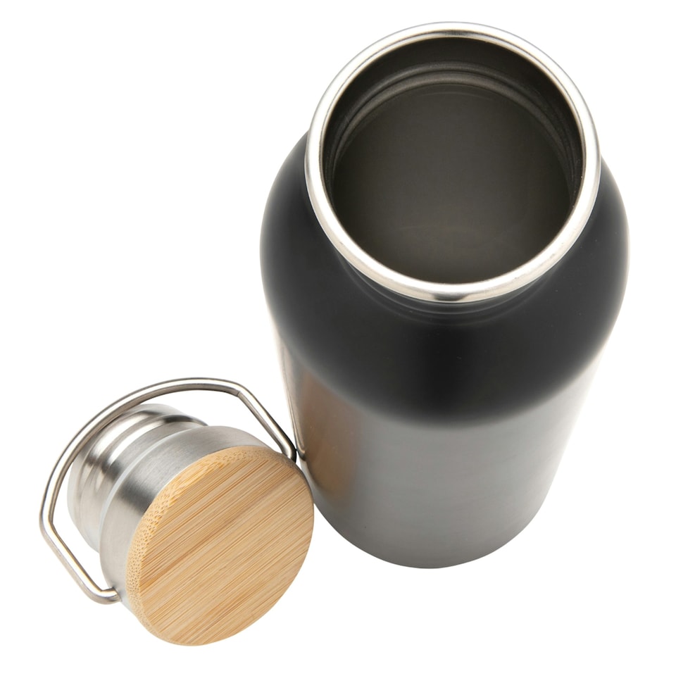 image 1 of XD Collection Modern Stainless Steel 710ml Bottle - Black - One Size Black | One Size