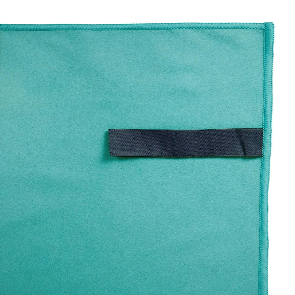 image 1 of Mountain Warehouse Microfiber Towel Super Absorbent Swimming Travel Accessory Green | One size