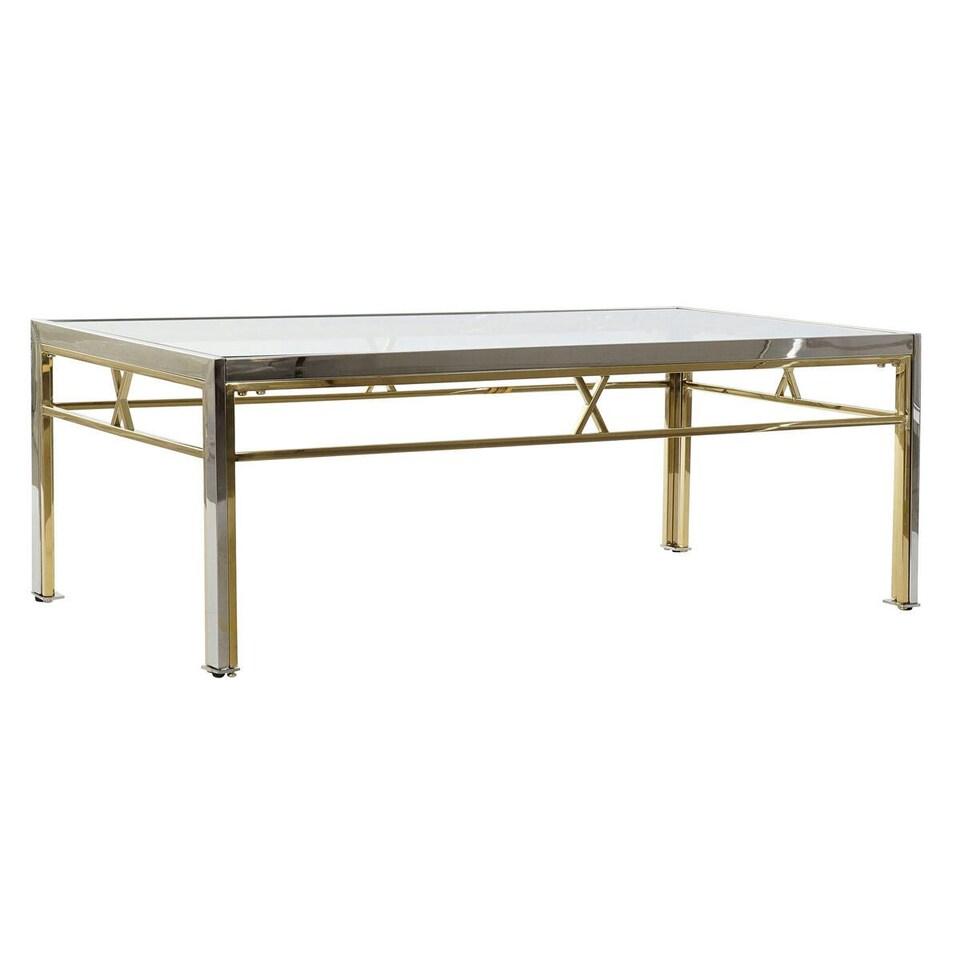 image 1 of Side table DKD Home Decor Crystal Steel Silver (110 x 60 x 40 cm) N/A
