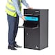 image 2 of SMART PARCEL BOX® Extra Large Front & Rear Access Black Black