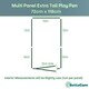 image 4 of Bettacare Extra Tall Pet Pen, 72cm x 118cm, White, 105cm High, Dog Pen for Pets, Dogs and Puppies, Easy Installation White