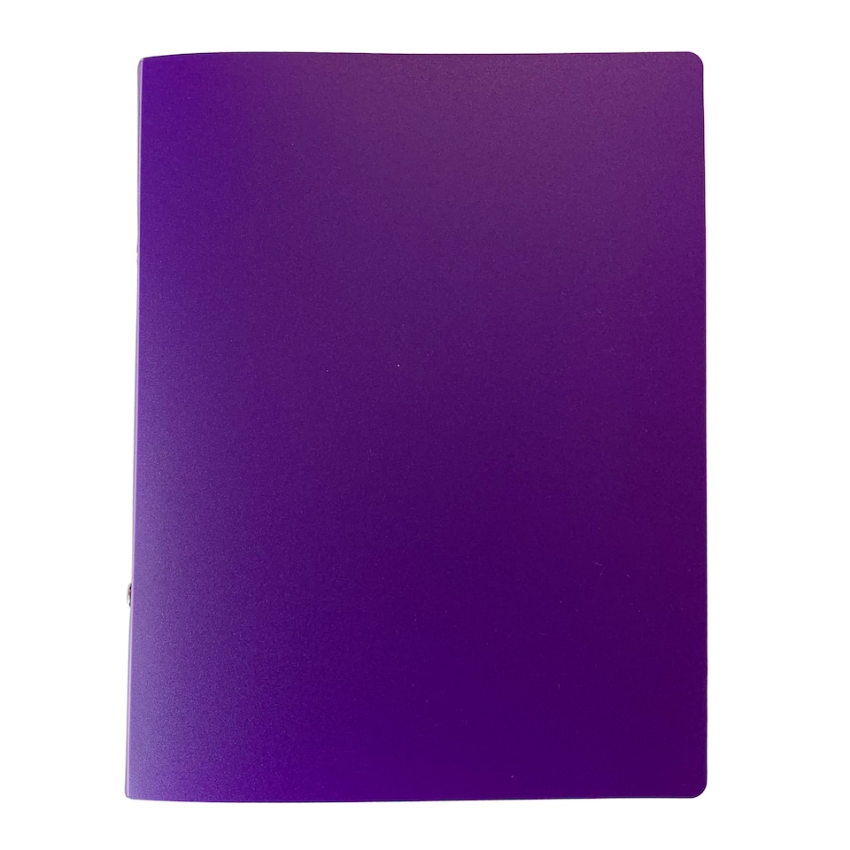 image 1 of Pack of 5 A5 PP Ring Binders – 25mm Spine, 2 O-Ring Mechanism, 700 Micron Durable Cover – Assorted Colours