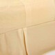 image 2 of Belledorm 200 Thread Count Egyptian Blend Platform Valance - Papyrus - Single