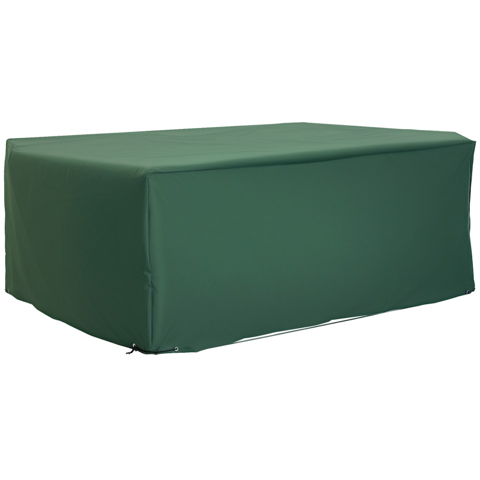 image 1 of Outsunny UV Rain Protective Cover For Garden Patio Wicker Rattan | Green | Green