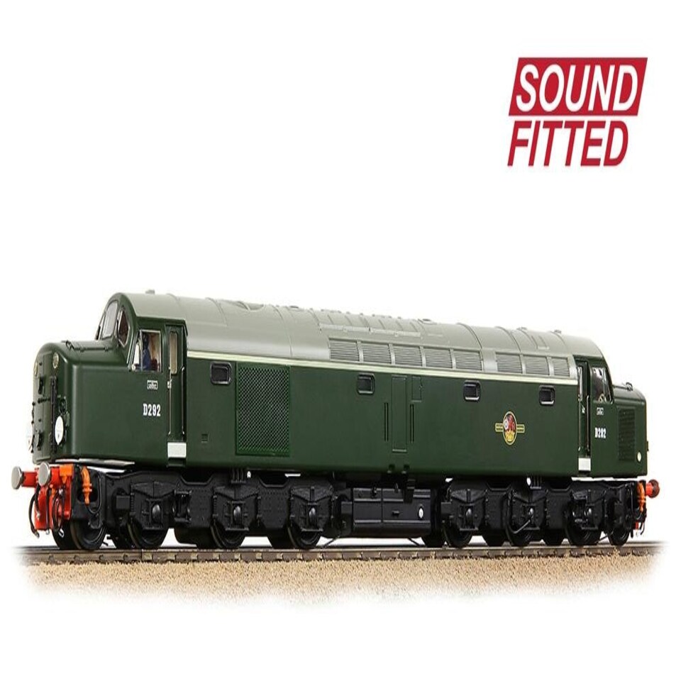 Bachmann Class 40 D292 Disc Headcode BR Late Green (DCC-Sound)