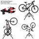 image 5 of Yaheetech Adjustable Bicycle Maintenance Stand with Multiple Quick Release Telescopic Arm