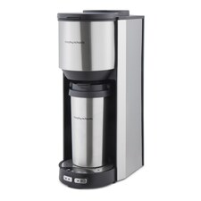 MORPHY RICHARDS TAZZA POUR & GO SINGLE CUP COFFEE MACHINE