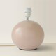 image 4 of ValueLights Bosco Natural Stone Globe Ceramic Table Lamp Base
