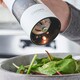 image 4 of Cooks Professional Electric Salt & Pepper Mill Set | Adjustable Grind Settings | Simple One-Button Operation | White