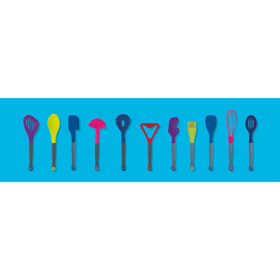 image 1 of Colourworks Potato Masher RedSilicone Non-Stick