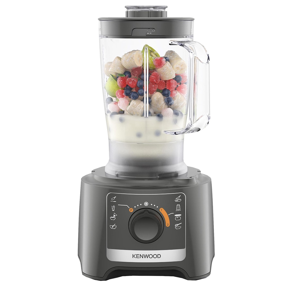 image 1 of Kenwood 800W MultiPro 2-in-1 Compact  Food Processor & Blender Grey