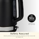 image 6 of Hamilton Beach 1.7L Kettle & 2 Slot Toaster Set - Ella Collection - Black