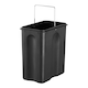 image 2 of BLACK+DECKER 5L Metallic Grey Pedal Bin with Soft Close Lid