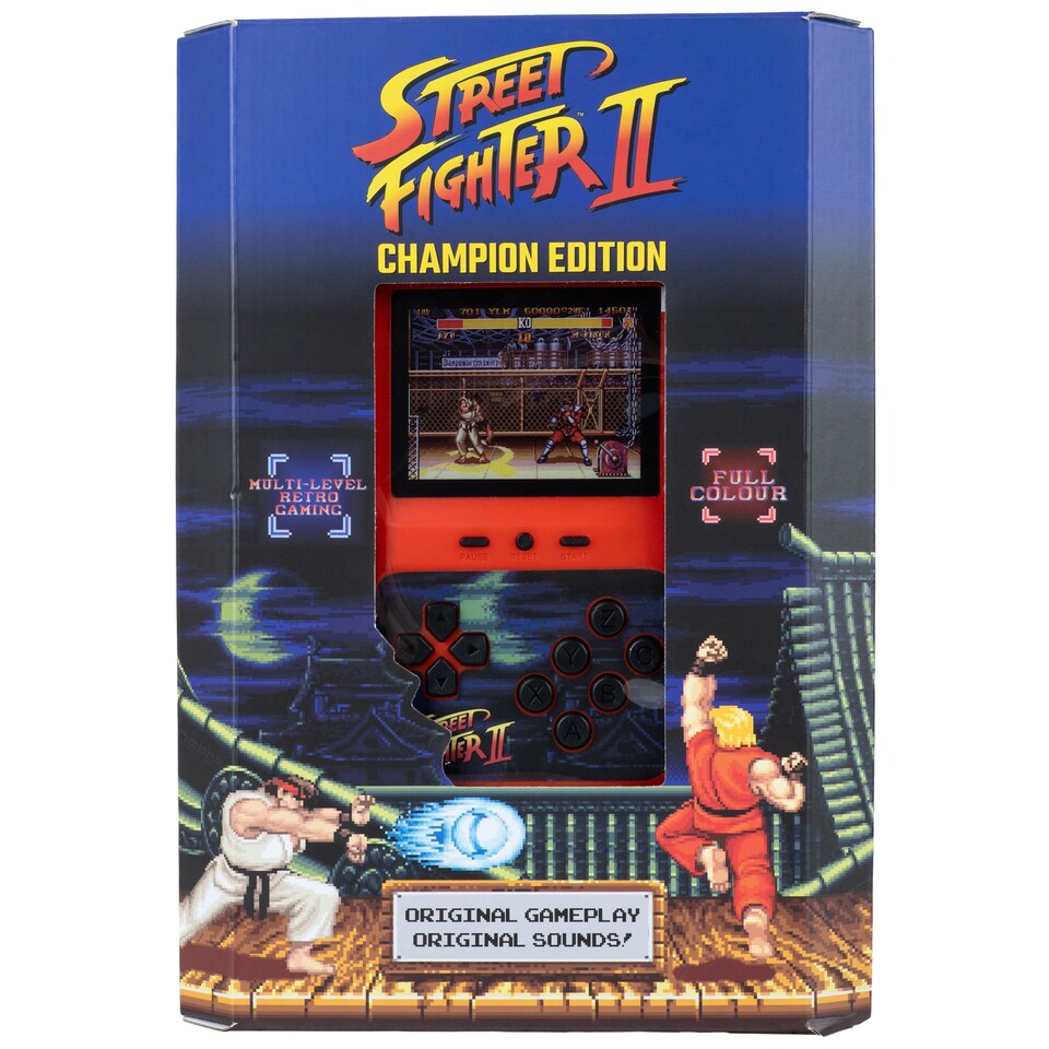 image 1 of Street Fighter II Champion Edition Colour Handheld Game with LCD Screen