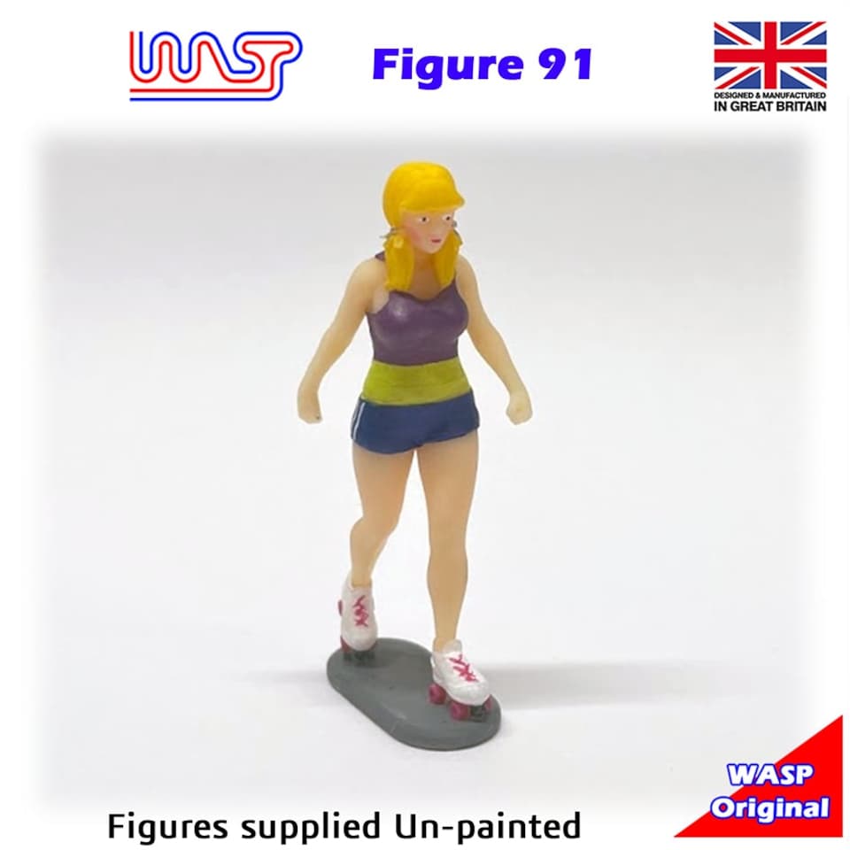 Trackside Figure Scenery Display No 91 New 1:32 Scale WASP