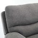 image 5 of Fosse Manual Recliner Fabric Chair (Dark Grey) | Grey | Dark Grey | One Size
