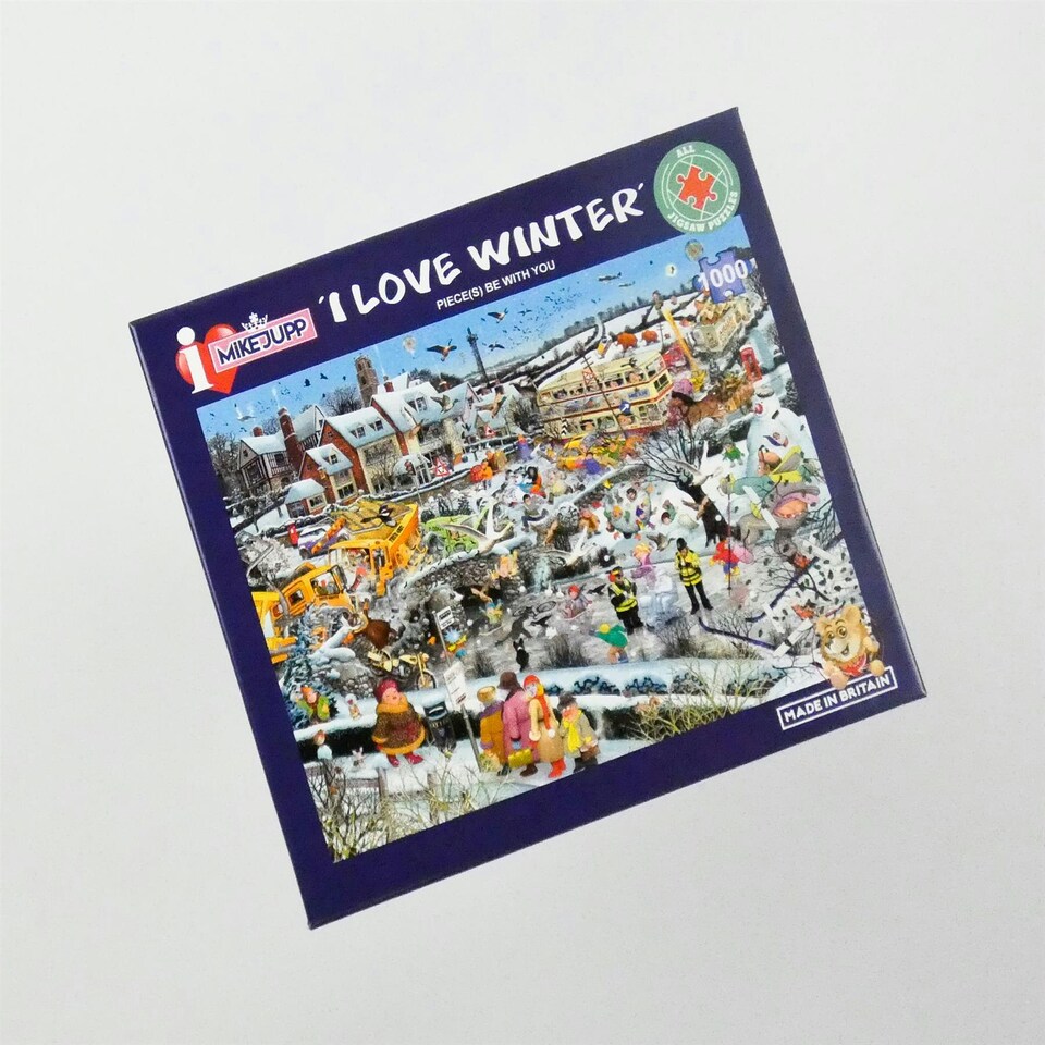 image 1 of Mike Jupp I Love Winter 1000 Piece Jigsaw Puzzle