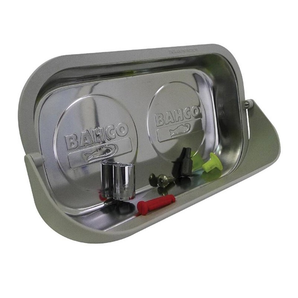 Bahco Bmr240 Rectangular Magnetic Parts Tray - Multi Colour - 240 x 140mm Multi