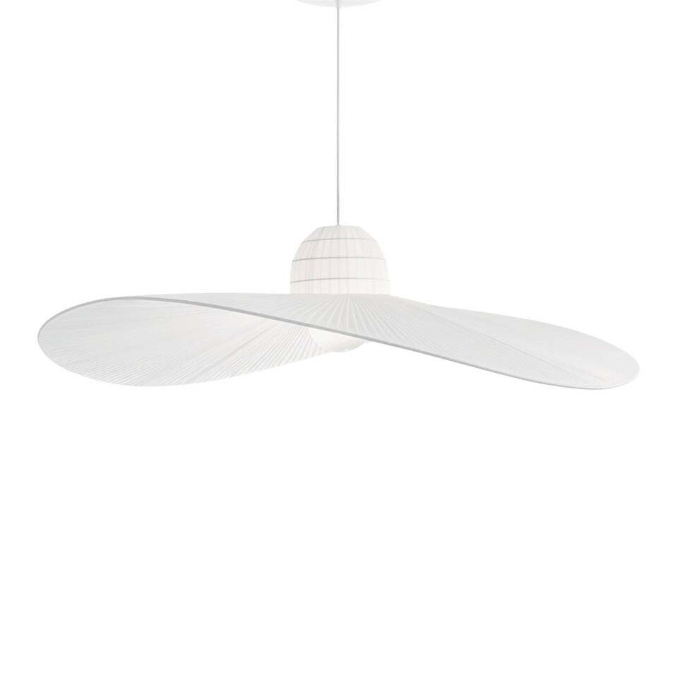 Madame 1 Light Dome Ceiling Pendant Light White