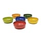 image 5 of Verano Spanish Ceramics Selena Glazed Set of 6 Small Bowls - Blue 10cm