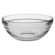 image 1 of Duralex Lys Stacking Glass Cooking / Ingredients / Food Bowl - 12cm | Clear | Clear