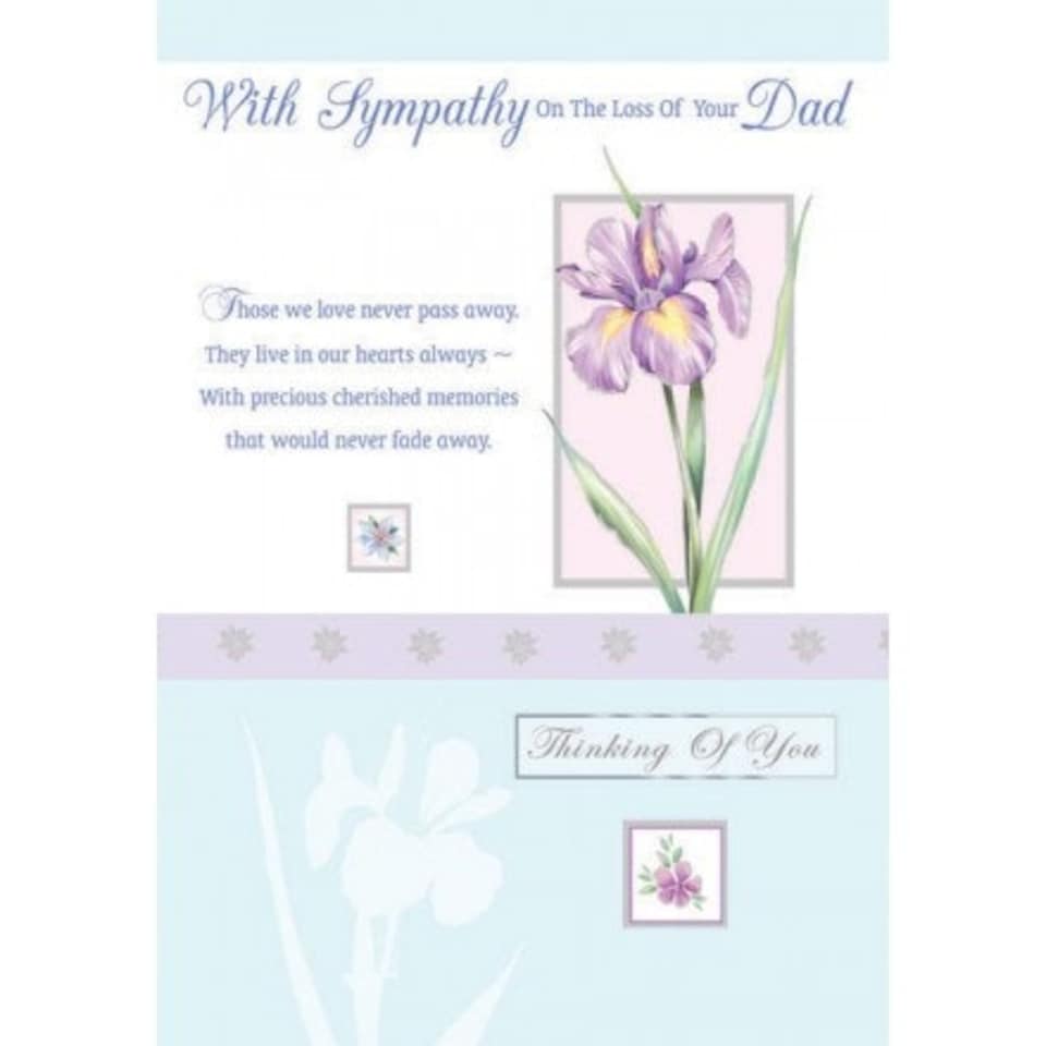image 1 of With Sympathy On The Loss Of Your Dad