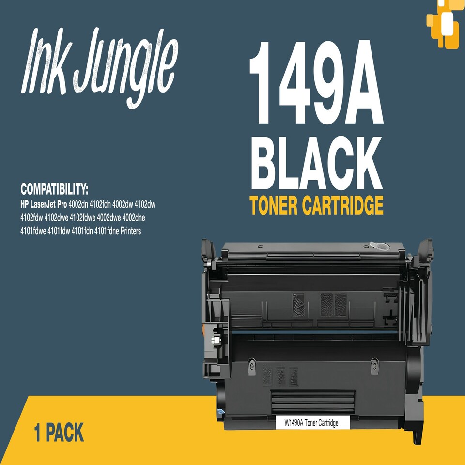 image 1 of HP 149A Black Toner Cartridge Black | Compatible HP 149A Black Toner Cartridge