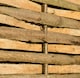 image 3 of Primrose Split Hazel Hurdle Fence Panel Natural Handwoven Weave 6ft x 6ft