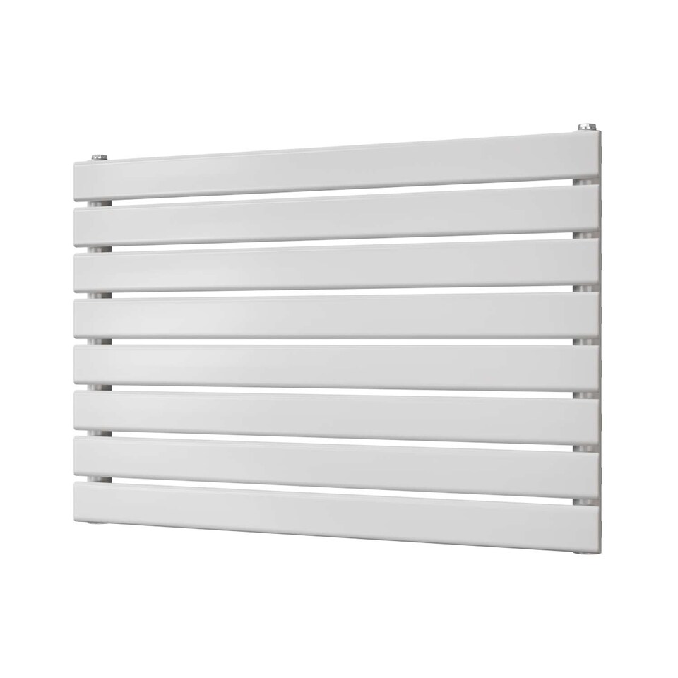 image 1 of Typhoon Axis Horizontal Single Panel Bathroom Radiator - White (H) 544mm x (W) 800mm