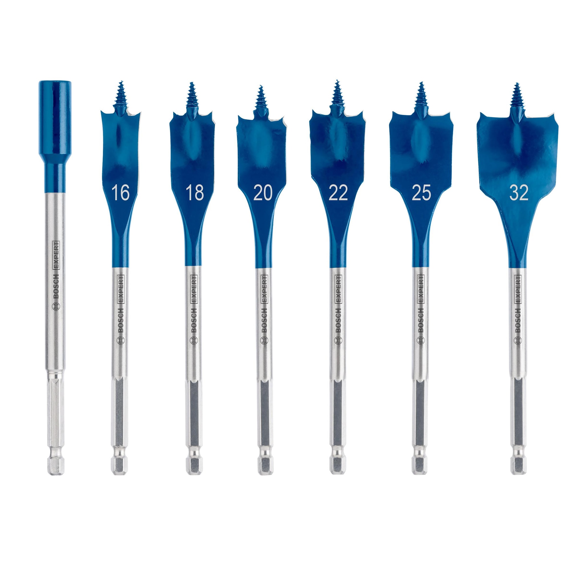 Bosch Expert Drill Bit Set (Pack of 7) Blue Blue/Silver One Size 1