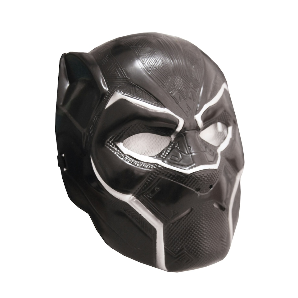 image 1 of Marvel Avengers Childrens/Kids Black Panther 1/2 Mask - Black - One Size