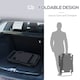 image 4 of Outsunny 2 in 1 Outdoor Folding Sun Lounger with Adjustable Back Grey