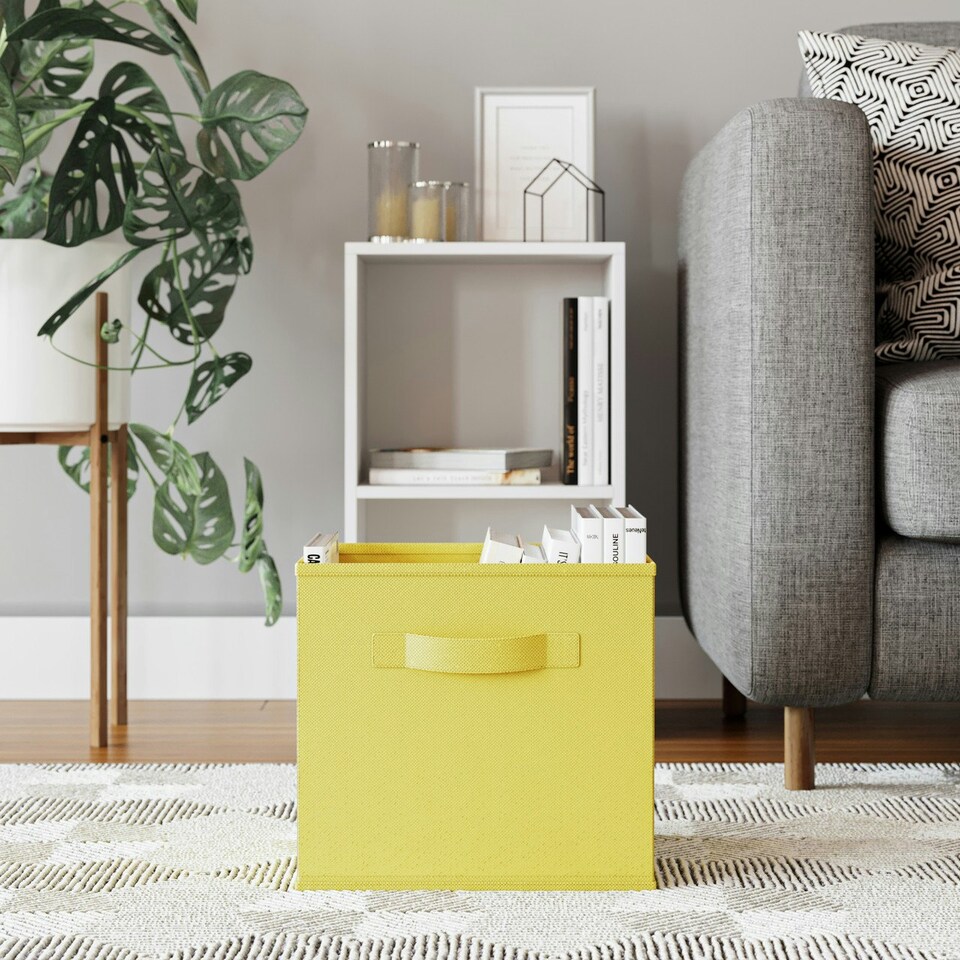 image 1 of Collapsible Non-Woven Storage Box - M Grey | 0