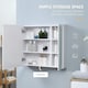 image 4 of kleankin LED Illuminated Mirror Cabinet with Lights, Touch Switch, for Bathroom