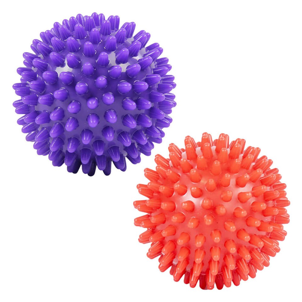 image 1 of Fitness Mad Spikey Massage Ball 7cm, Purple — Phthalate-free PVC | Purple | Purple | 7cm
