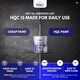 image 10 of HQC Blackboard & Chalkboard Paint - Easy Clean, Writable & Erasable Surface - Classic Grey - 2.5L